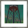 Sikeston Water Tower Iii Framed Print