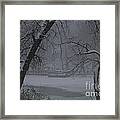 Silence Of Winter Framed Print
