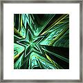 Silent Fall Abstract Framed Print