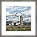 Silo Sky Framed Print