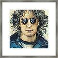 Simply John Lennon Framed Print