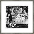 Sitting Pretty Framed Print