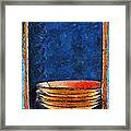 Six Japanese Bowls Framed Print