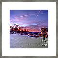 Skiing West Virginia At Timberline Framed Print