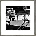 Skipper In O Porto Framed Print