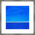 Sky Blue Framed Print