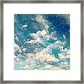 Sky Moods - Refreshing Framed Print