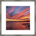 Sky On Fire Framed Print