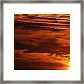 Sky Ripples Framed Print