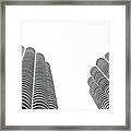 Skyscrapers From Ground View - Stock Framed Print