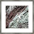 Slate Layers Framed Print