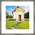 Small Chapel In Austria Framed Print