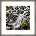 Small Waterfalls In Marlay Park Framed Print