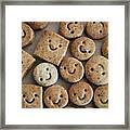 Smile Cookies Framed Print