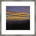 Smoky Mountain Sunset Framed Print