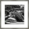 Smoky Mountains Cascades Framed Print