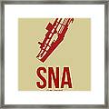 Sna Orange County Airport Poster 2 Framed Print