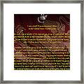 Snco Creed Framed Print