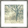 Snow Day Framed Print