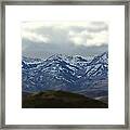 Snow Peaks Framed Print