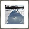 Snow Rollers At Dublin Scioto High School 10 Framed Print