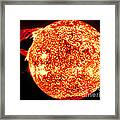 Solar Flare Skylab Framed Print