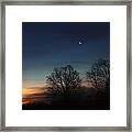 Solstice Moon Framed Print