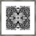 Some Reflections - A Lines And Dots And Gradual Shadings Compilation Framed Print