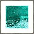 Soothing Sea - Abstract Painting Framed Print