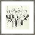 Sophisticated Women Framed Print