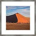 Sossusvlei Park Sand Dune Framed Print