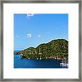 Soufrière Bay, St. Lucia Framed Print