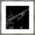 Sounds In The Night Bass Man Framed Print
