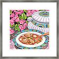 Soup And Bougainvillia Framed Print