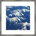 South Alps Japan Framed Print