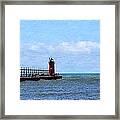 South Haven Channel Framed Print