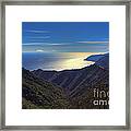 Southwest View Of Catalina Island Framed Print