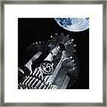 Space Technology And Fantasy Framed Print