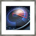 Speedometer Framed Print