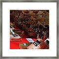 Spices At The Market Framed Print