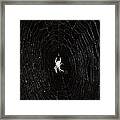 Spider Web Framed Print