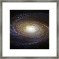 Spiral Galaxy M81 Framed Print