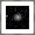 Spiral Galaxy Ngc 1232 Framed Print