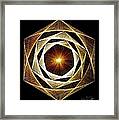 Spiral Scalar Framed Print