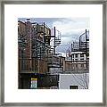 Spiral Stairs Framed Print