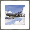 Spitfire Pass Framed Print