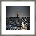 Splash Of Light Framed Print