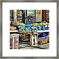 Sponge Baskets Framed Print