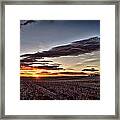 Sprague Rd Sunset Framed Print