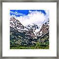 Spring In The Grand Tetons Framed Print